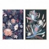 Frame DKD Home Decor Flowers (2 pcs) (53 x 4.3 x 73 cm) - Article for the home at wholesale prices