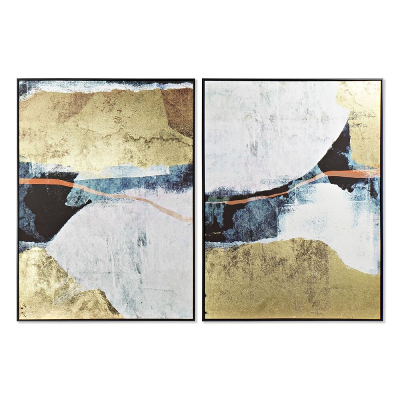Frame DKD Home Decor Abstract (2 pcs) (103.5 x 4.5 x 143 cm) - Article for the home at wholesale prices