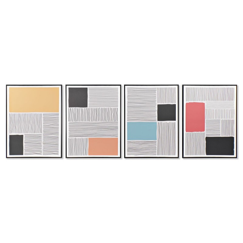 Frame DKD Home Decor Abstract (60 x 3 x 80 cm) (4 pcs) - Article for the home at wholesale prices
