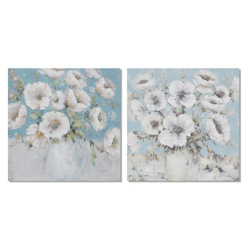 Frame DKD Home Decor Vase Shabby Chic (100 x 2.8 x 100 cm) (2 Units) - Article for the home at wholesale prices