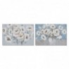 Frame DKD Home Decor Flowers (2 pcs) (120 x 2.8 x 80 cm) - Article for the home at wholesale prices