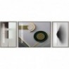Cadre DKD Home Decor Abstrait (3 pcs) (240 x 3 x 80 cm) - Article pour la maison à prix de gros Cadre DKD Home Decor Abstrait (3 pcs) (240 x 3 x 80 cm) - Article pour la maison à prix de gros