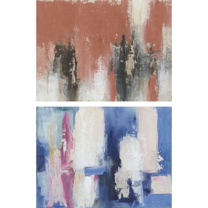 Cadre DKD Home Decor Abstrait Moderne (120 x 4 x 90 cm) (2 Unités) à prix grossiste - Article pour la maison à prix de gros