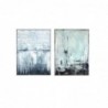 Frame DKD Home Decor Abstract (2 pcs) (60 x 3 x 80 cm) - Article for the home at wholesale prices