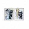 Cadre DKD Home Decor Africaine (2 pcs) (60 x 3 x 80 cm) - Article pour la maison à prix de gros Cadre DKD Home Decor Africaine (2 pcs) (60 x 3 x 80 cm) - Article pour la maison à prix de gros