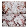 Cadre DKD Home Decor Fleurs (120 x 3 x 60 cm) (2 pcs) - Article pour la maison à prix grossiste