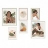 Set of 6 DKD Home Decor pictures (6 pcs) (30 x 2 x 40 cm) - Article for the home at wholesale prices