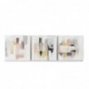 Cadre DKD Home Decor Abstrait (60 x 2.8 x 60 cm) (3 pcs) - Article pour la maison à prix de gros