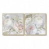 Cadre DKD Home Decor Fleurs (80 x 4 x 80 cm) (2 pcs) - Article pour la maison à prix de gros Cadre DKD Home Decor Fleurs (80 x 4 x 80 cm) (2 pcs) - Article pour la maison à prix de gros