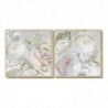 Frame DKD Home Decor Flowers (80 x 4 x 80 cm) (2 pcs) - Article for the home at wholesale prices