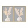 Cadre DKD Home Decor Vase (50 x 4 x 70 cm) (2 pcs) - Article pour la maison à prix grossiste