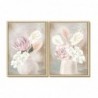 Cadre DKD Home Decor polystyrène Toile Vase (2 pcs) (50 x 4 x 70 cm) - Article pour la maison à prix de gros