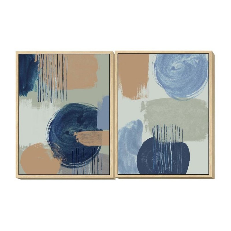 Frame DKD Home Decor Abstract (60 x 4 x 80 cm) (2 pcs) - Article for the home at wholesale prices
