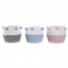 Panier DKD Home Decor Coton Pompons (3 pcs) (30 x 30 x 26 cm) - Article pour la maison à prix de gros Panier DKD Home Decor Coton Pompons (3 pcs) (30 x 30 x 26 cm) - Article pour la maison à prix de gros
