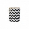 Panier DKD Home Decor Polyester Jute Moderne Zigzag (38 x 38 x 45 cm) - Article pour la maison à prix de gros