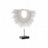 Decorative Figure DKD Home Decor Iron Feather Shells (42 x 9.5 x 44 cm) - Article for the home at wholesale prices