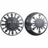 Wall decoration DKD Home Decor Metal (98 x 1 x 98 cm) (2 pcs) - Article for the home at wholesale prices