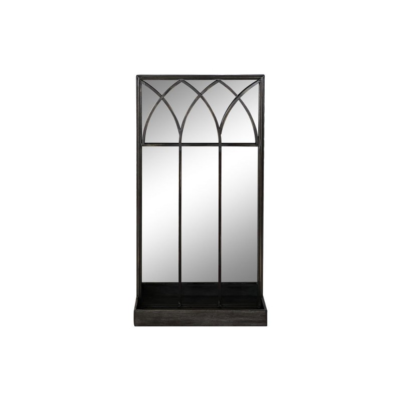 Miroir DKD Home Decor Noir Métal (40 x 12 x 80 cm) à prix de gros - Article pour la maison à prix grossiste
