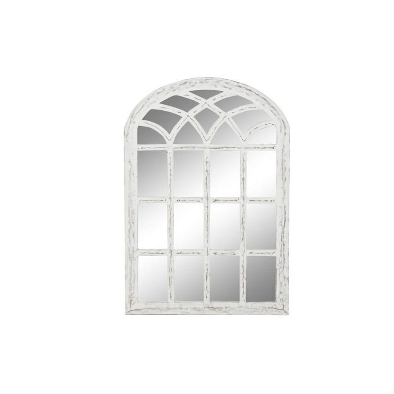 Wall mirror DKD Home Decor White Glass Wood MDF (81 x 3 x 121.5 cm) - Article for the home at wholesale prices