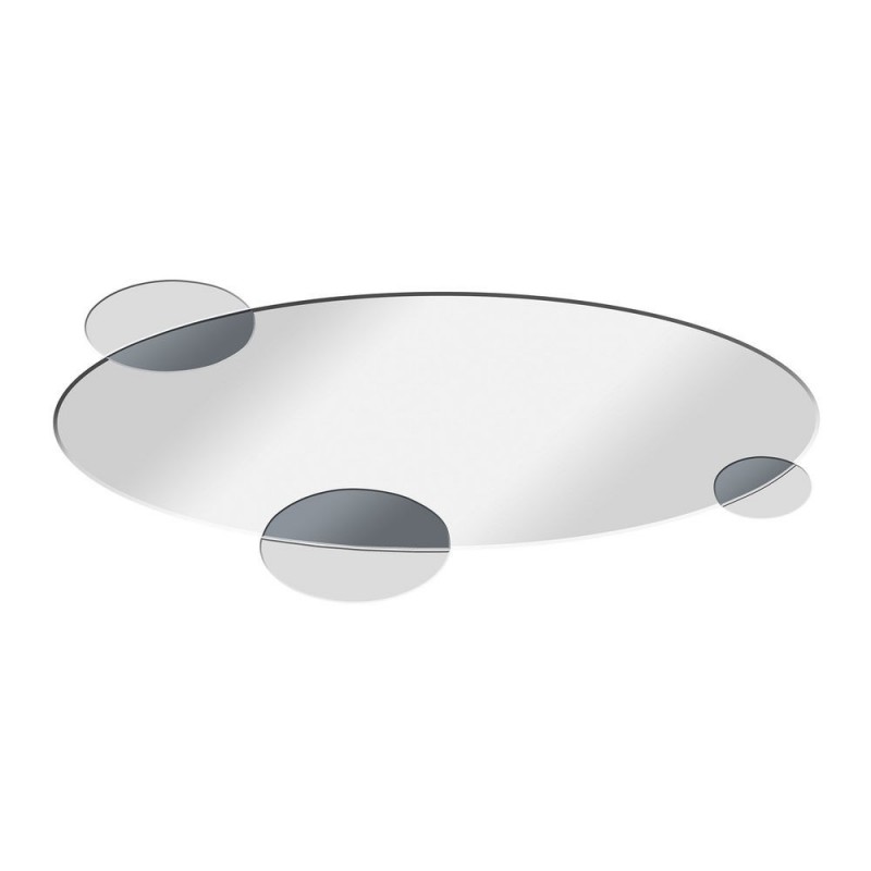 Miroir mural DKD Home Decor Verre Cercles (120 x 2 x 49 cm) à prix grossiste - Article pour la maison à prix de gros