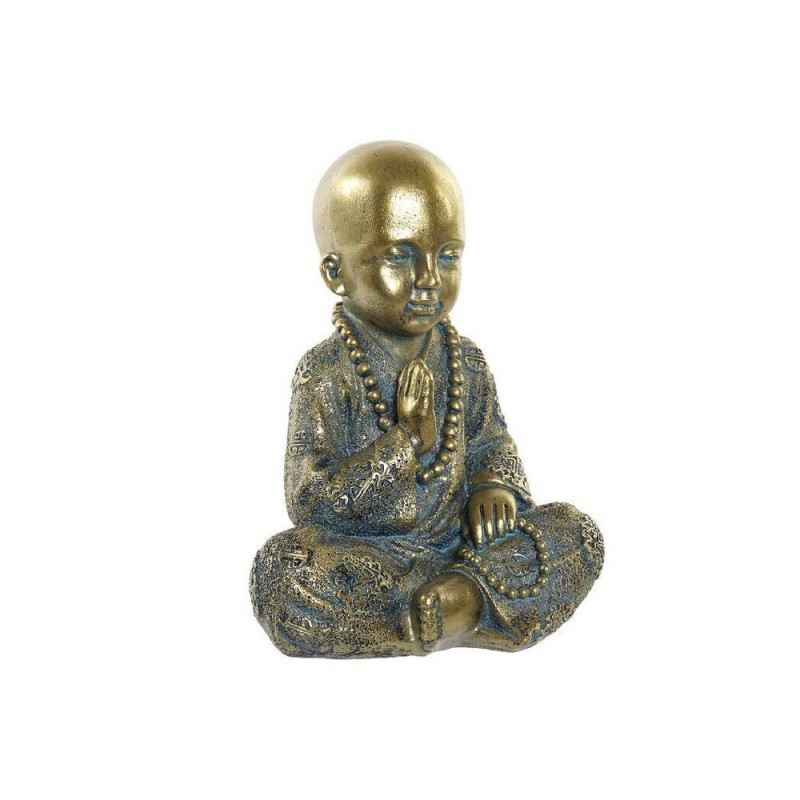 DKD Home Decor Resin Monk figurine (17 x 13.6 x 21.8 cm) - Article for the home at wholesale prices