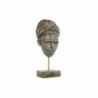 DKD Home Decor Fiberglass Metal African Figure (20 x 12 x 55 cm) - Article for the home at wholesale prices