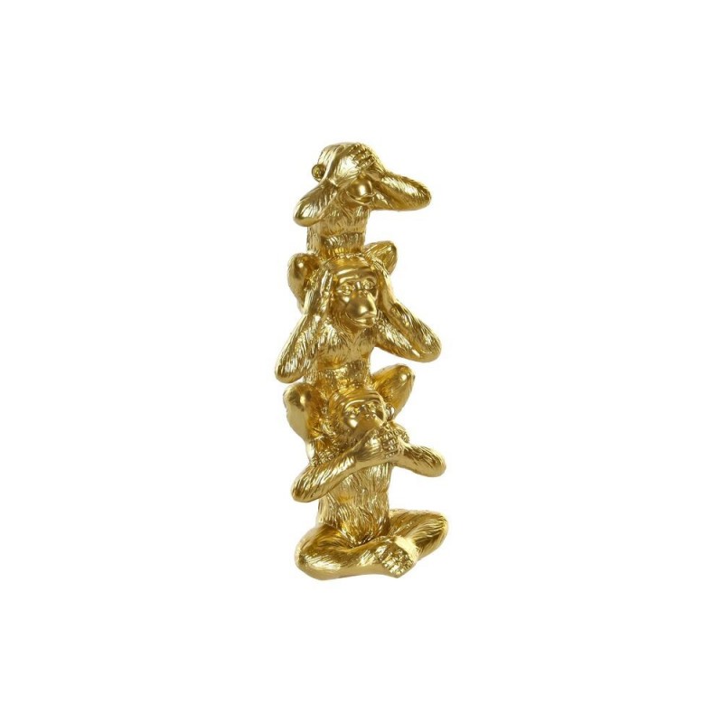 Decorative Figurine DKD Home Decor Gold Resin (8.5 x 6 x 20 cm) - Article for the home at wholesale prices