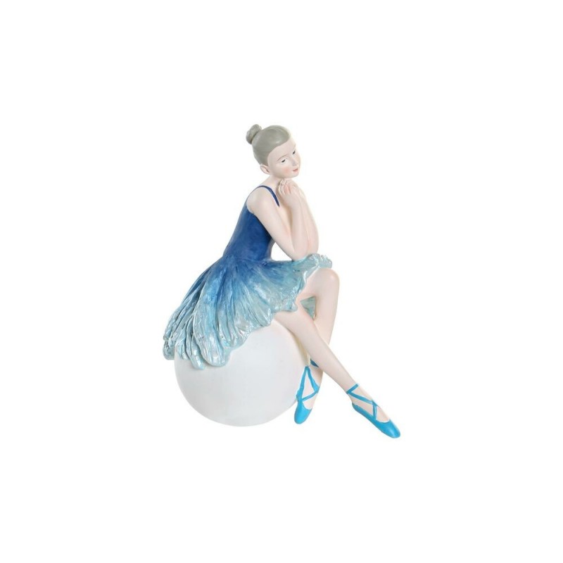 Figurine Décorative DKD Home Decor Bleu Résine (8.2 x 13 x 14.5 cm) à prix grossiste - Article pour la maison à prix de gros