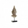 Decorative Figurine DKD Home Decor Gold Metal Brown Buda Resin (15 x 7 x 38 cm) - Article for the home at wholesale prices