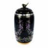 Vase DKD Home Decor Porcelaine Noir Shabby Chic (16 x 16 x 32 cm) - Article pour la maison à prix de gros