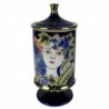 Vase DKD Home Decor Porcelaine Noir Shabby Chic (11 x 11 x 25 cm) - Article pour la maison à prix de gros