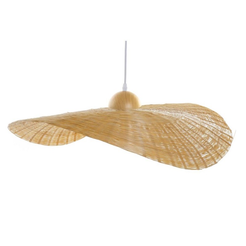Hanging lamp DKD Home Decor Bambou Chapeau (70 x 70 x 10 cm) - Article for the home at wholesale prices