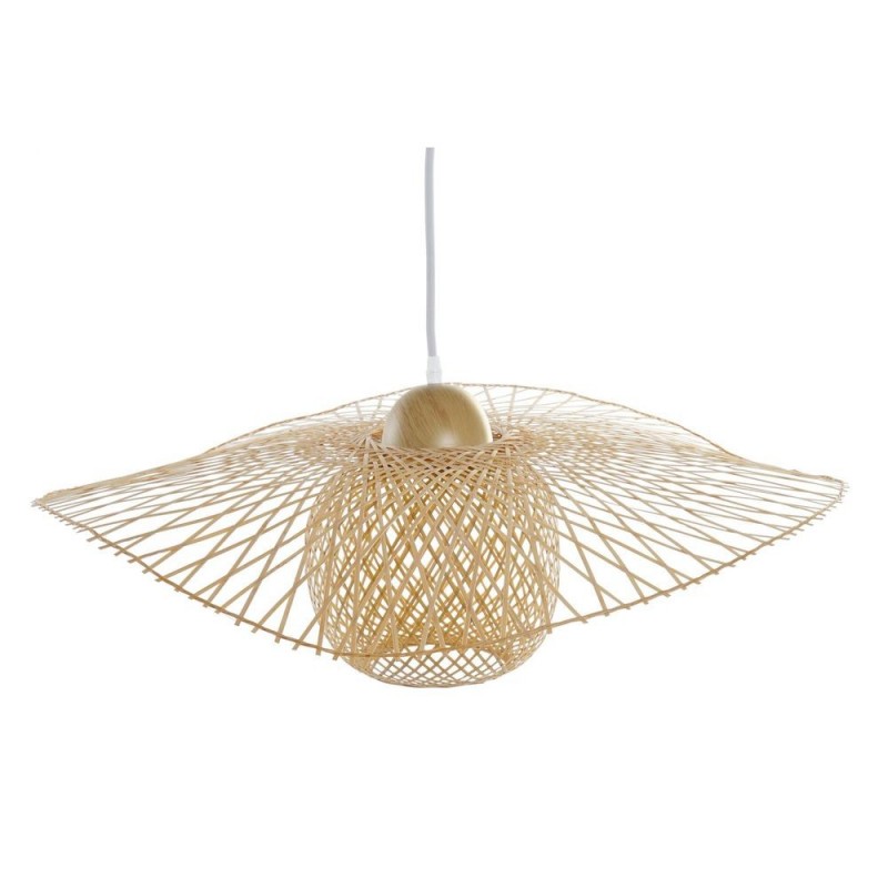Hanging lamp DKD Home Decor Bambou Chapeau (55 x 55 x 19 cm) - Article for the home at wholesale prices