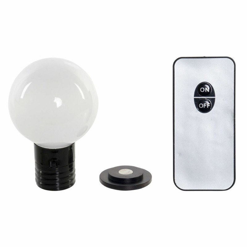Boule Décorative DKD Home Decor Noir LED Aimant Polypropylène (PP) (6 x 6 x 10 cm) - Article pour la maison à prix grossiste