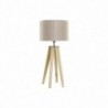 Lampe de bureau DKD Home Decor Marron Beige Polyester Bois 220 V 50 W - Article pour la maison à prix grossiste Lampe de bureau DKD Home Decor Marron Beige Polyester Bois 220 V 50 W - Article pour la maison à prix grossiste