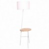 Lampadaire DKD Home Decor Blanc Marron Polyester Métal Pin (40 x 65 x 152 cm) - Article pour la maison à prix grossiste Lampadaire DKD Home Decor Blanc Marron Polyester Métal Pin (40 x 65 x 152 cm) - Article pour la maison à prix grossiste