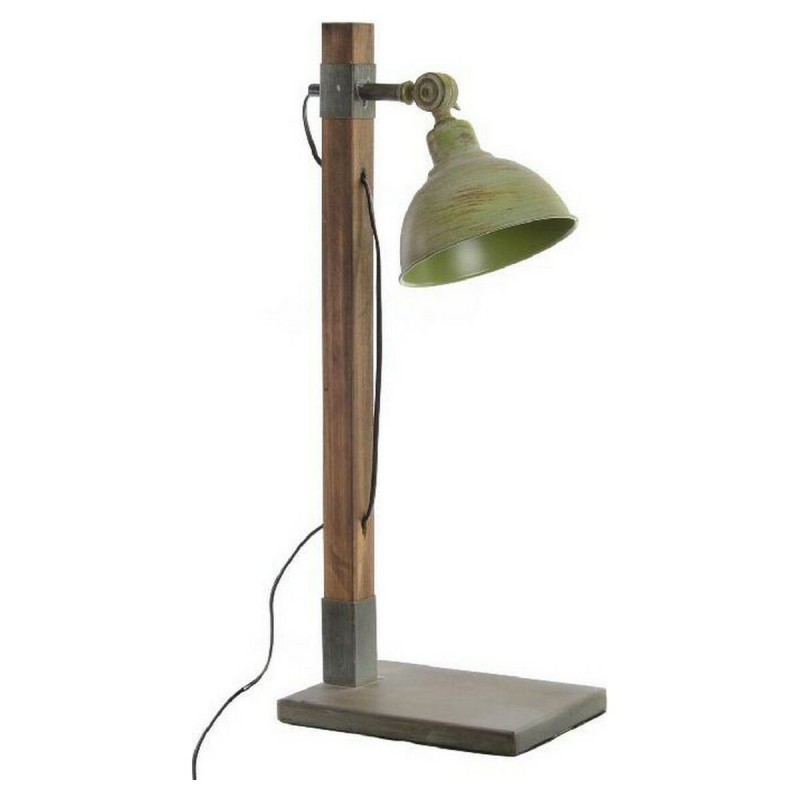 Lampe de bureau DKD Home Decor Métal Bois (30 x 16 x 63 cm) - Lampe à prix de gros