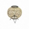 Desk lamp DKD Home Decor Black Metal Brown Bamboo (36 x 36 x 37 cm) - Article for the home at wholesale prices