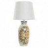 Lampe de bureau DKD Home Decor Céramique Lin Blanc (34 x 34 x 67 cm) - Article pour la maison à prix de gros
