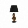 Lampe de bureau DKD Home Decor Noir Doré Polyester Résine Africaine (31 x 31 x 58 cm) - Article pour la maison à prix grossiste Lampe de bureau DKD Home Decor Noir Doré Polyester Résine Africaine (31 x 31 x 58 cm) - Article pour la maison à prix grossiste
