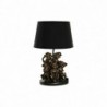 Lampe de bureau DKD Home Decor Noir Doré Polyester Résine Singe (31 x 31 x 48 cm) - Article pour la maison à prix grossiste