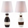 Desk lamp DKD Home Decor Polyester Ceramic Rope (2 pcs) (30 x 30 x 61 cm) - Article for the home at wholesale prices