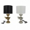 Desk lamp DKD Home Decor Gold Polyester Silver Resin (16.6 x 11.6 x 33 cm) (2 pcs) - Article for the home at wholesale prices
