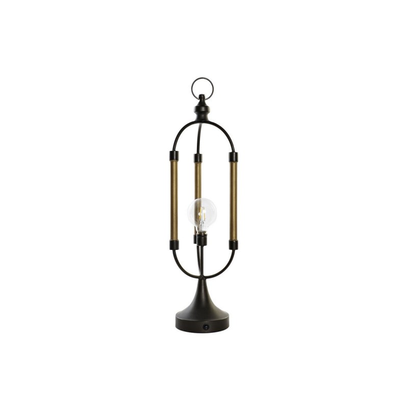 Illuminated decoration DKD Home Decor Black Gold Metal LED (18 x 18 x 61 cm) - Article for the home at wholesale prices