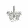 Hanging lamp DKD Home Decor 200W Metal White (70 x 70 x 63 cm) - Article for the home at wholesale prices