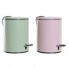 Wastepaper basket DKD Home Decor Green Pink Metal (3 L) (2 pcs) (23 x 17 x 23 cm) - Article for the home at wholesale prices