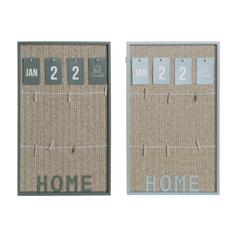 Organizer DKD Home Decor PP (Polypropylene) Wood MDF (2 pcs) (30 x 3 x 50 cm) - Article for the home at wholesale prices