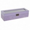 DKD Home Decor Polyurethane Lila jewelry box (33 x 11 x 9 cm) - Article for the home at wholesale prices