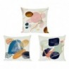 Cushion DKD Home Decor S3021752 Abstract Blue Pink Polyester Cotton Linen Aluminium Green Multicolor (50 x 12 x 50 cm) (3) (3 Un - Article for the home at wholesale prices