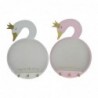 Wall mirror DKD Home Decor Wood White Light pink (43 x 4 x 30 cm) (2 pcs) - Article for the home at wholesale prices